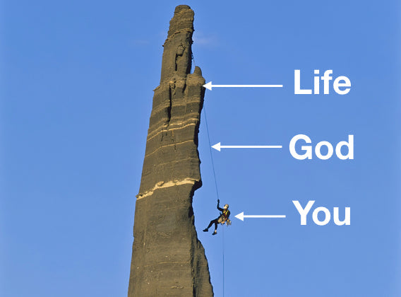 Rappelling and  Faith in God