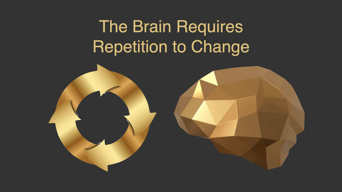 The Brain Requires Repetition to Change