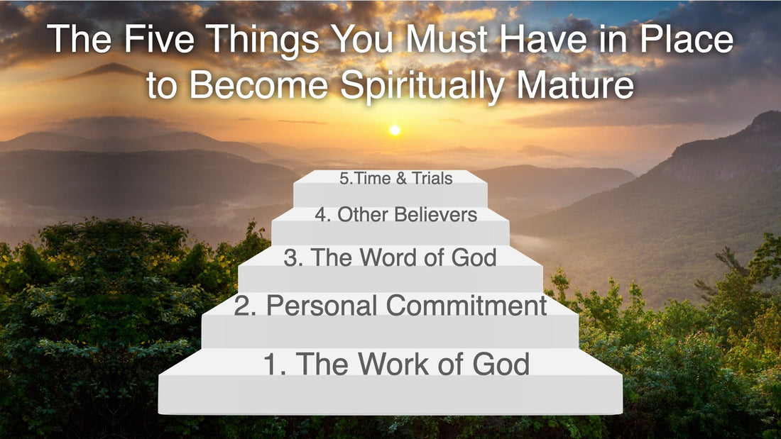 The Five Things You Must Have in Place to Become Spiritually Mature