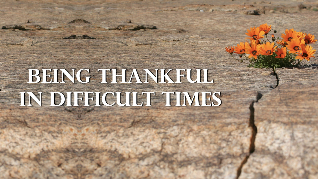 Being Thankful in Difficult Times