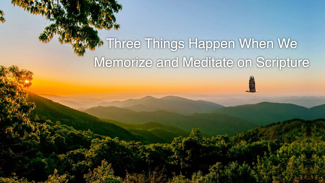 Three Things Happen When We Memorize and Meditate on Scripture